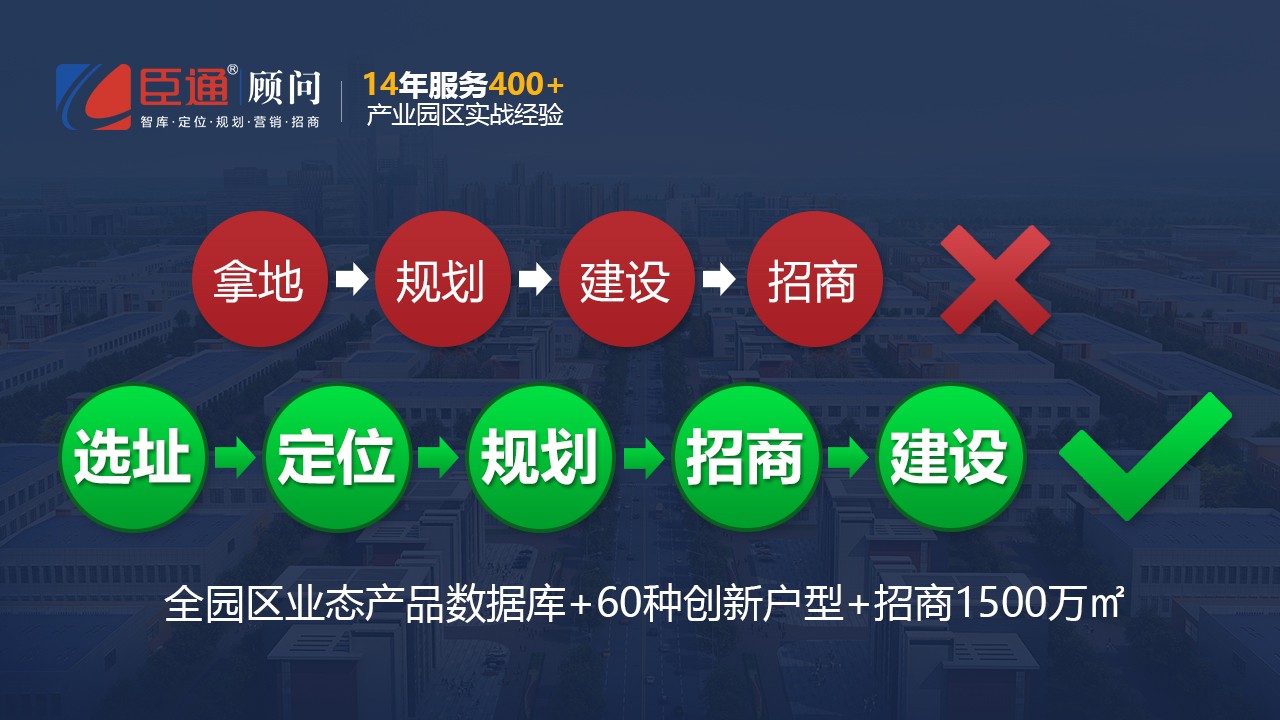 規(guī)劃先行敗一半，園區(qū)開(kāi)發(fā)的正確步驟